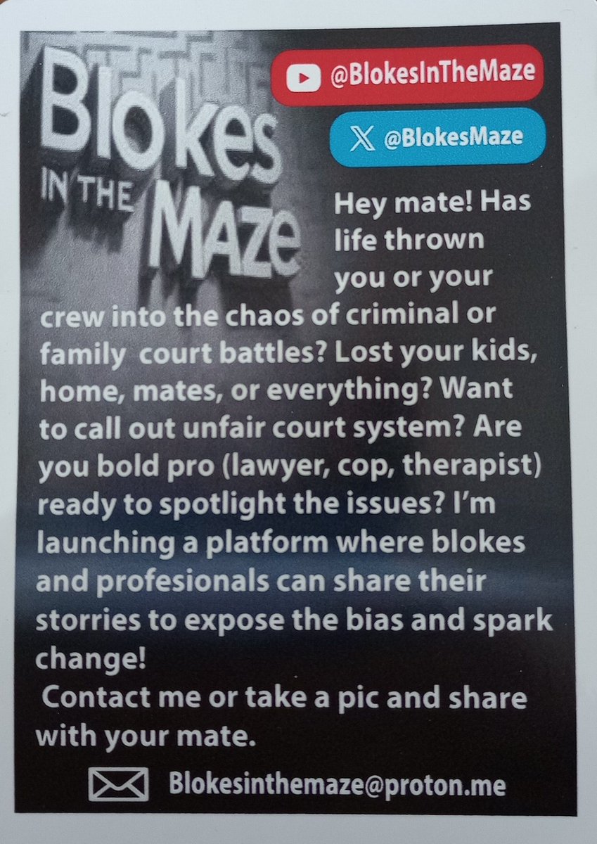Blokes in the Maze tweet media