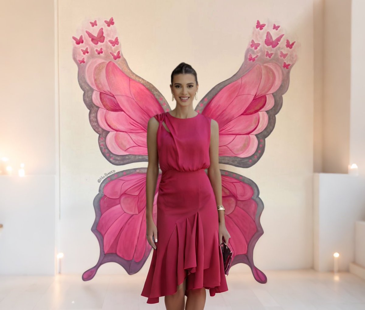 Our beautful Butterfly flew high and became a Sultana 🦋👑

#MahassineMerabet