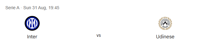 barstrms's tweet photo. Inter Milan vs Udinese https://t.co/qtsSm1QRod
