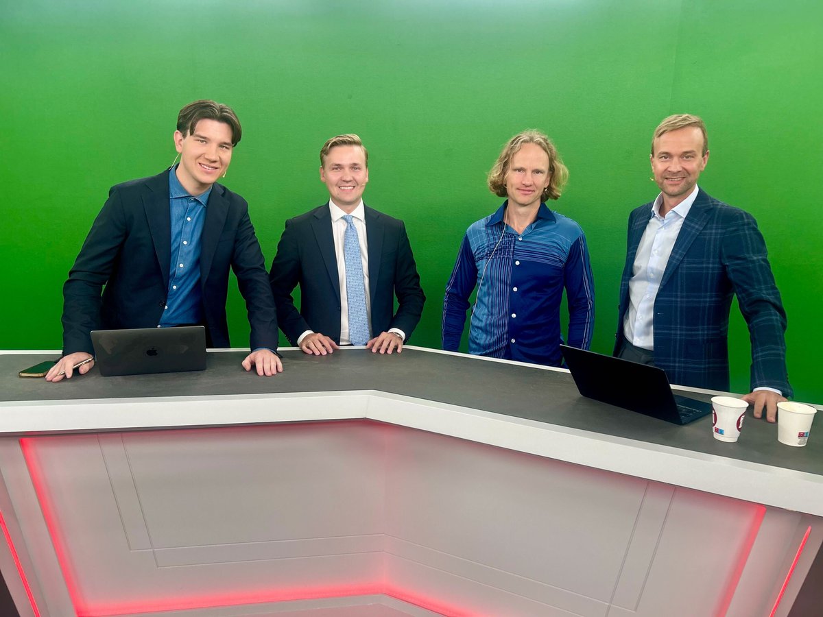 Det bästa av två världar i dagens Börsmorgon. 
Nvidia först, sen <a href="/SvenNordenstam/">Sven Nordenstam</a> om Intellego med mera.
Live här #finanstwitter
di.se/ditv/live-di-t…