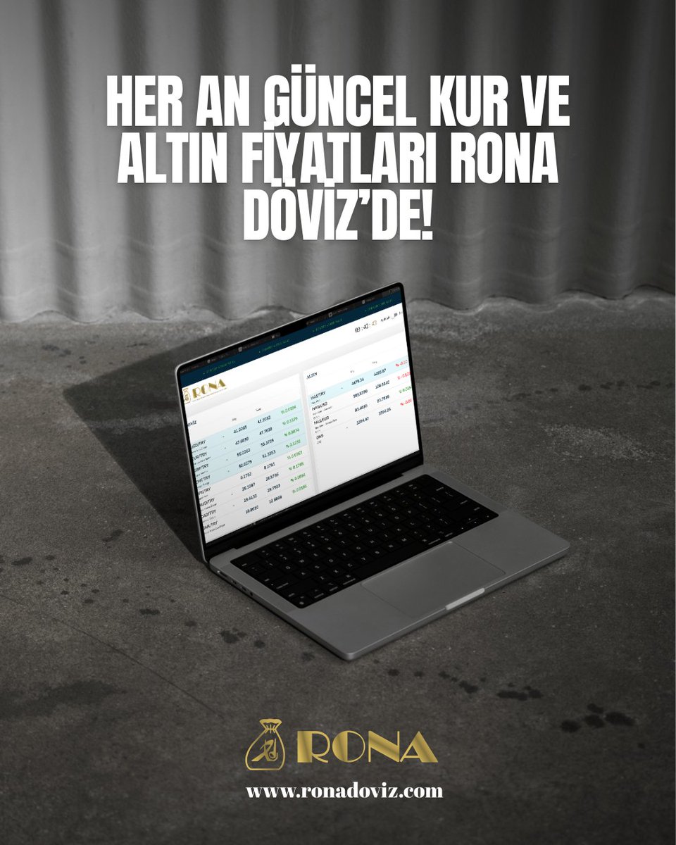 💱 Piyasalarda neler olup bittiğini anbean takip etmek artık çok daha kolay!

Rona Döviz ile döviz kurları ve altın fiyatları her an güncel şekilde cebinde 📲

Ekonomiyi yakından izlemek, doğru adımlar atmak ve piyasada kalmak için ihtiyacın olan tüm verilere