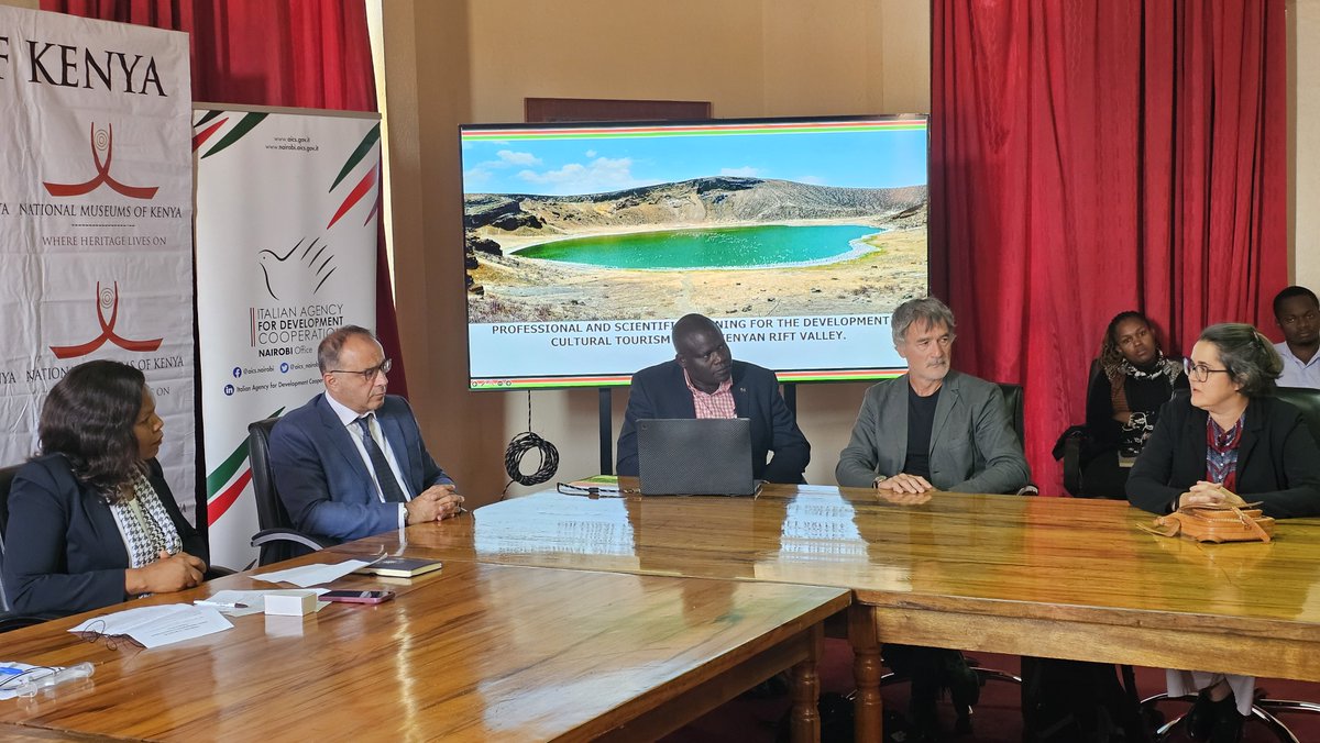AICS_Nairobi's tweet photo. 🤝 In partnership with @SapienzaRoma, this initiative will help shape the next generation of cultural tourism professionals, enhancing the protection and promotion of Kenya’s extraordinary heritage. https://t.co/ocaxaHR9gz