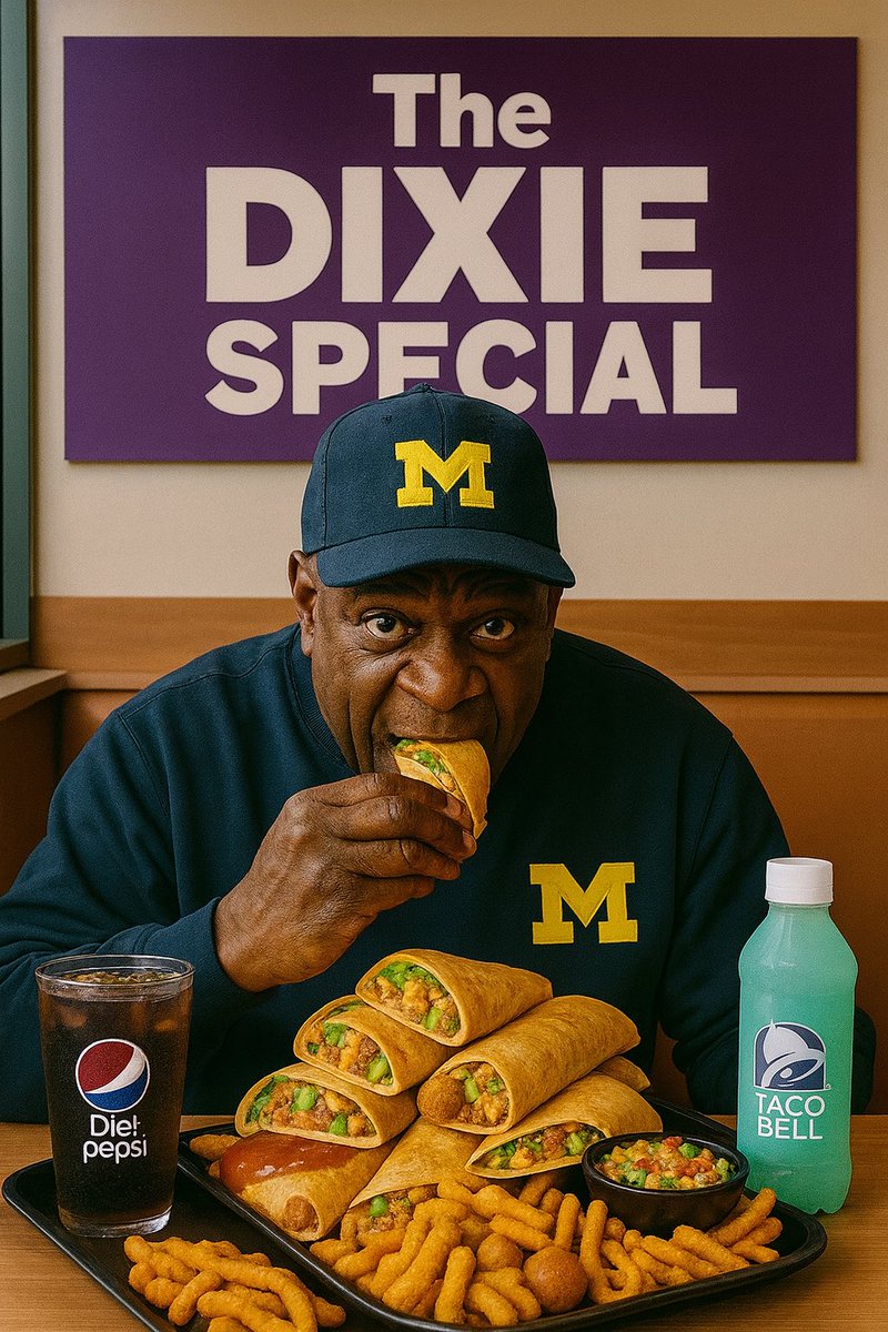 GOBLUEFB's tweet photo. Coach Approves✅ #TheDixieSpecial https://t.co/rvcOsmGW6Y