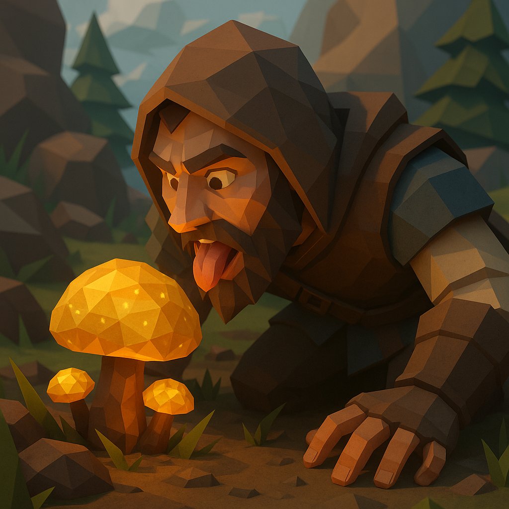 That’s not gold. That’s meteor fungus. Don’t eat it.
#ChaosOnTheChains #Gaming #MMORPG #AR #BlockchainGaming