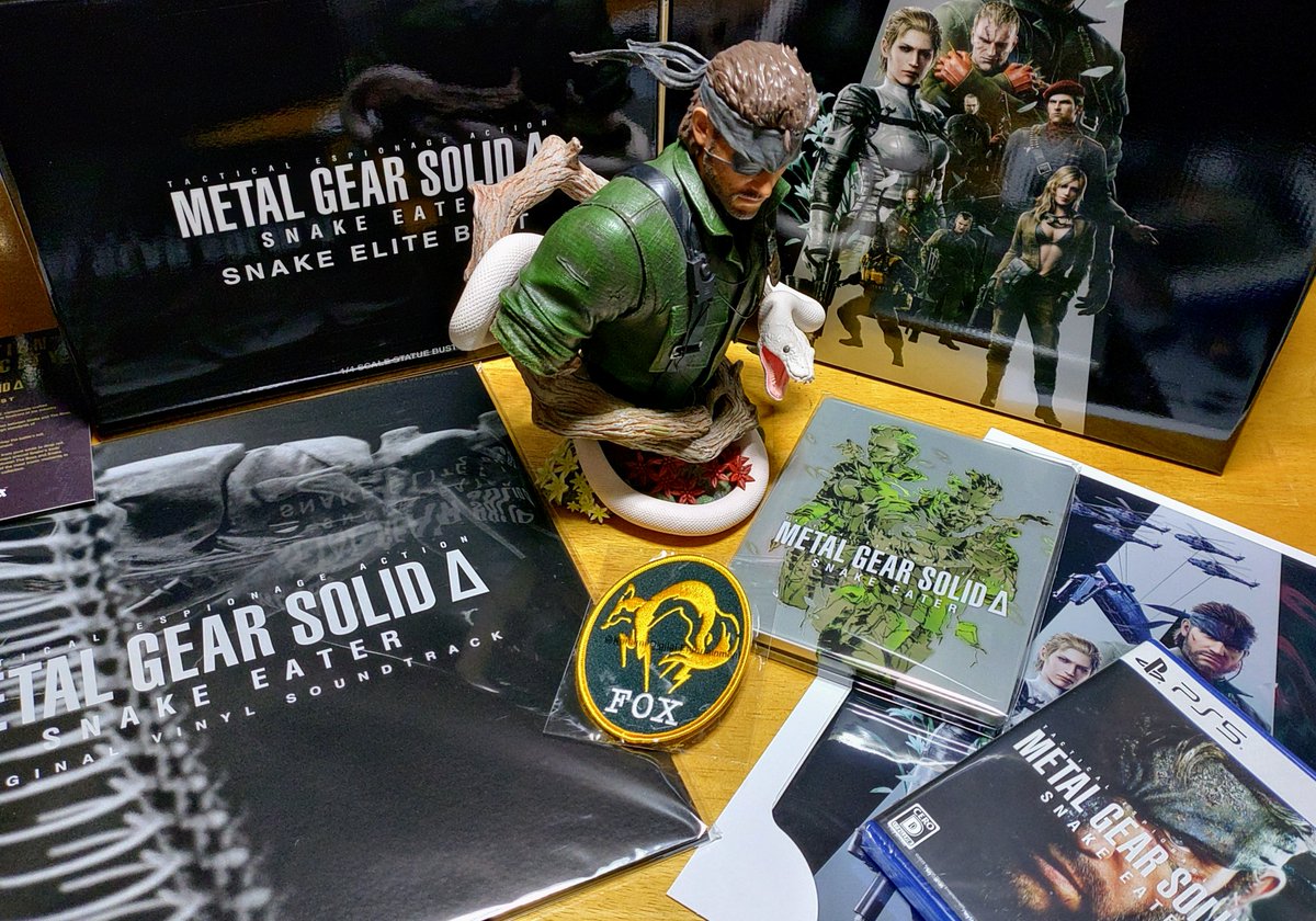 コナミスタイルで予約した「METAL GEAR SOLID Δ SNAKE EATER Premium 