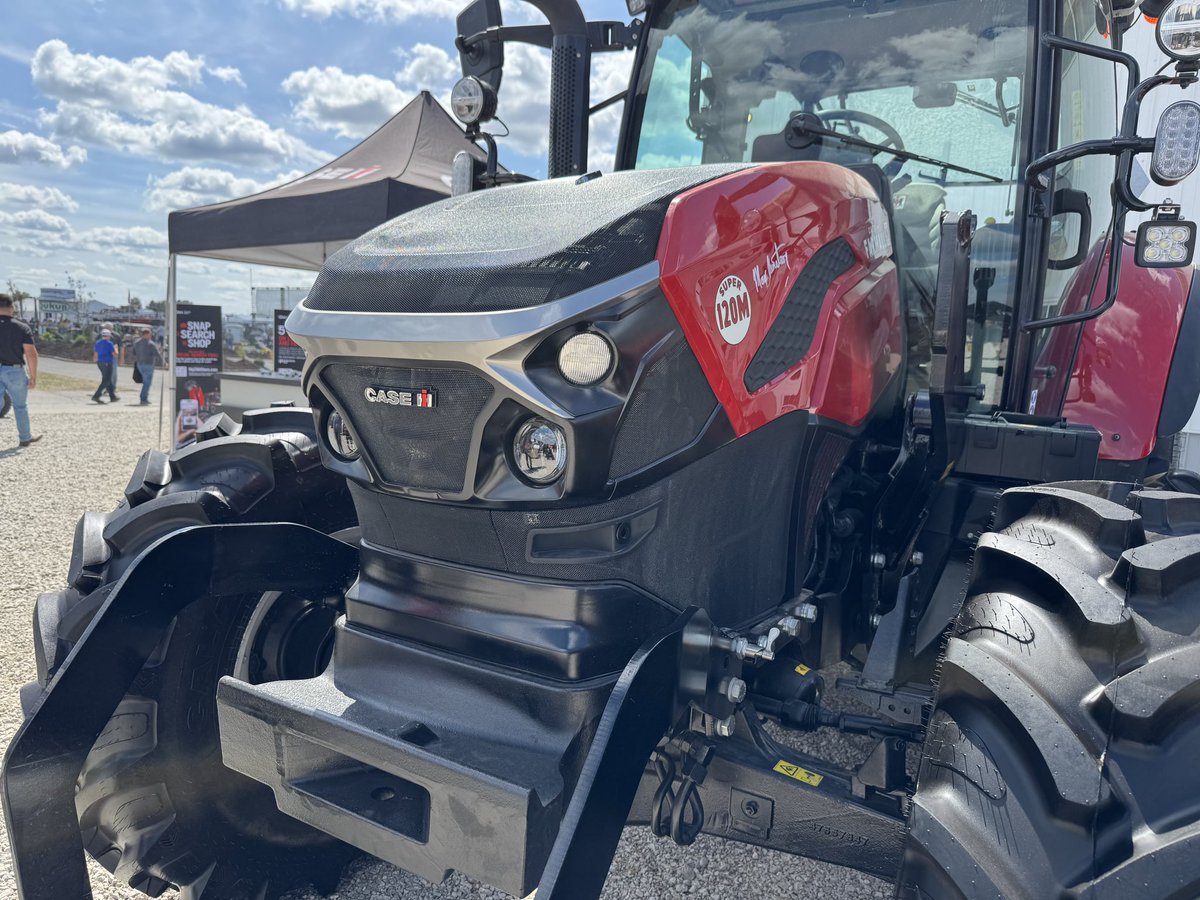 maxarmstrong's tweet photo. And there was this at the 2025 Farm Progress Show. Thank you @Case_IH @FPShow https://t.co/CmuC6xUMbK