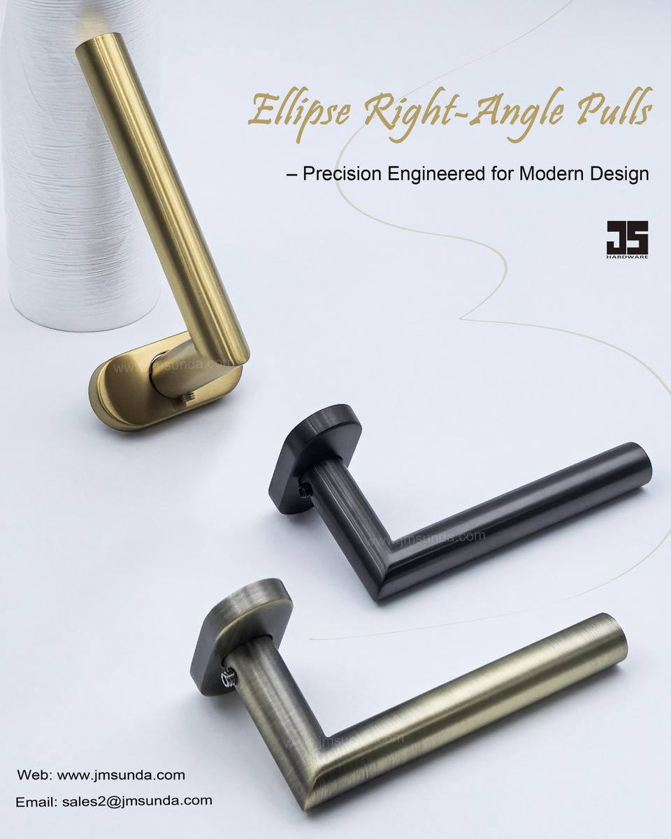 Ivylau93's tweet image. Bold angles. Smooth finishes.
Meet the Ellipse Right-Angle Pulls – crafted from 304 stainless steel, designed to last, styled to impress. ✨
📩 DM us for catalog &amp;amp; samples!
#ModernHardware #DoorPulls #StainlessSteel #InteriorDesign #ArchitecturalHardware #Handles #DesignInspo