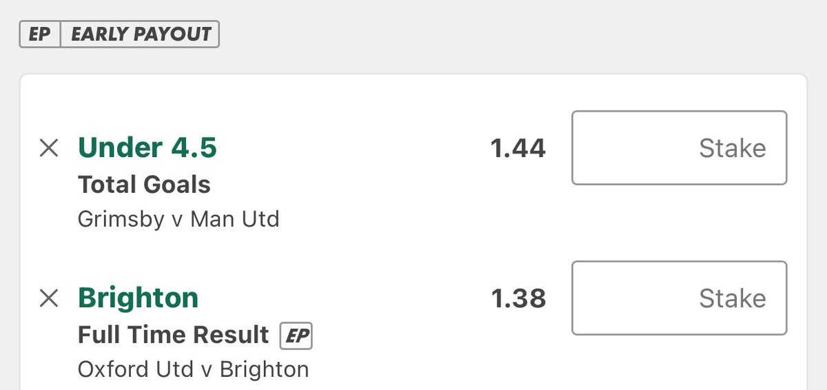 Lovely 3 point winner last night! 🔥🔥