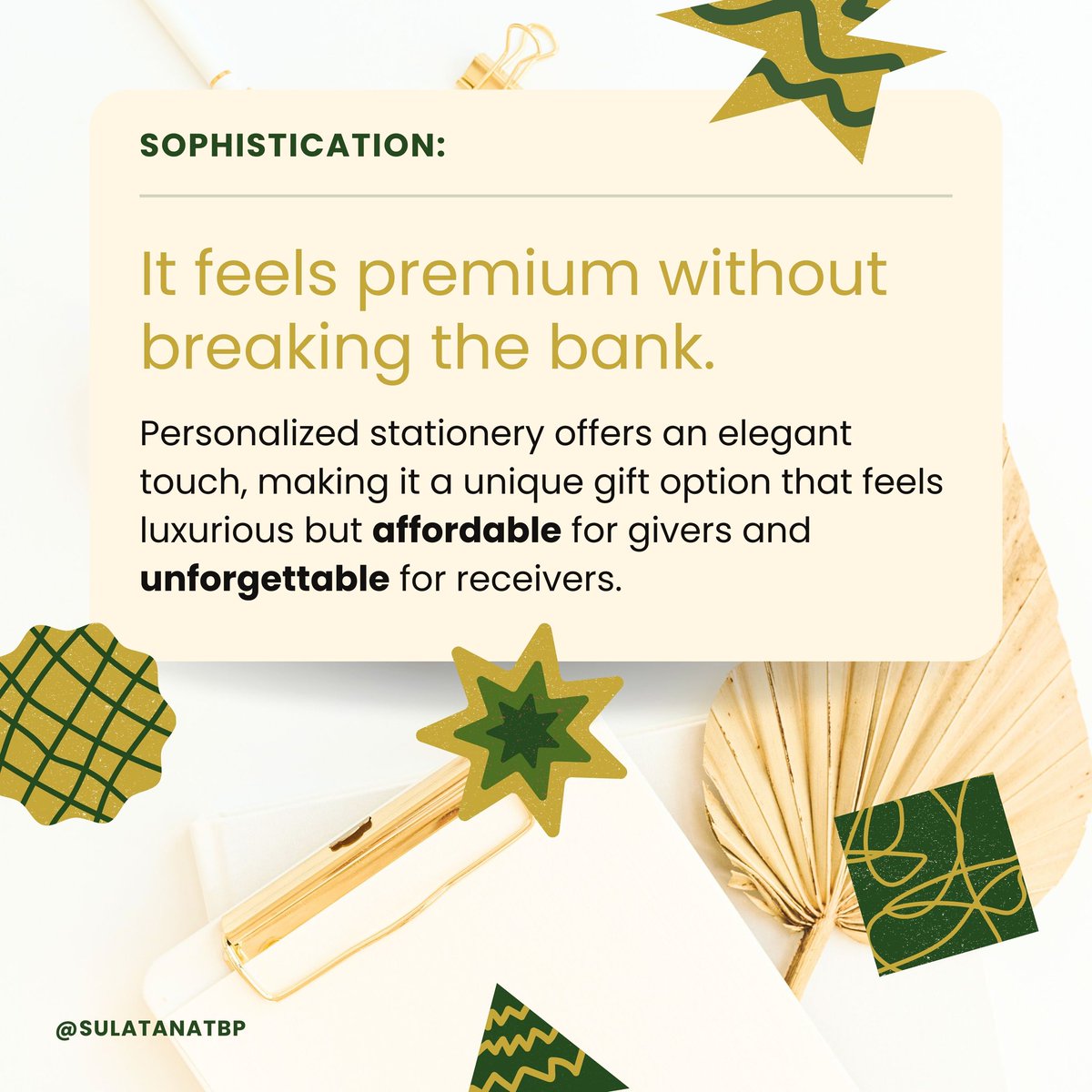 SulatanAtbp's tweet photo. Some gifts fade, but personalized stationery stays meaningful forever. 💌
Here’s why it’s the ultimate thoughtful present ⬇️

Ready to gift something that truly stands out? 📲DM us today to create yours!

#SulatanAtbp #CraftedWithLove https://t.co/u3EWnzNk3d