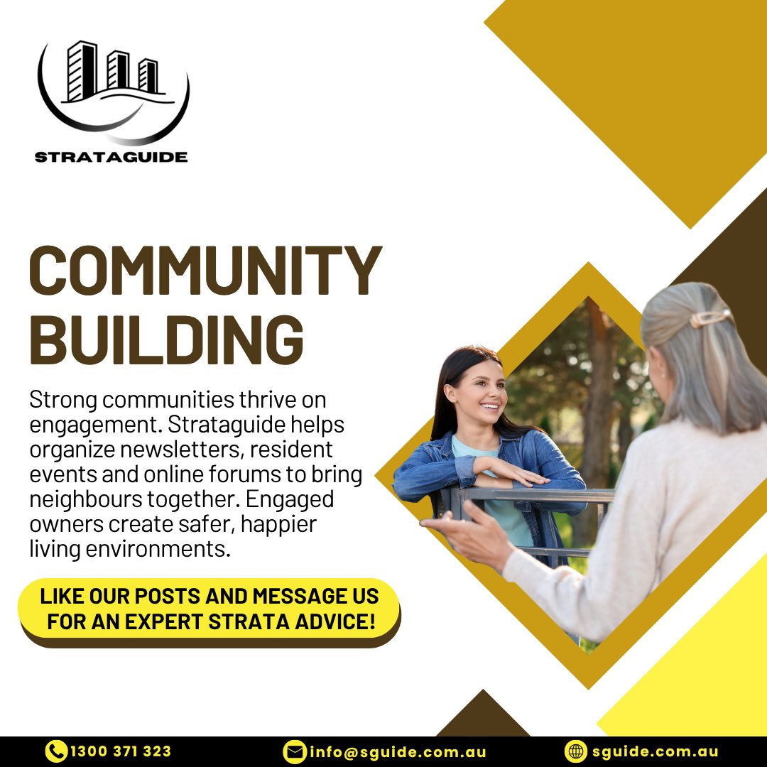 StrataGuide's tweet photo. Don’t let poor management escalate into structural nightmares. With Strataguide, your strata remains safe and sellable.
#strata #stratamanagement #bodycorporate #ownerscorporation #propertymanagement #australia #Victoria #strataCare #CommunityLiving #stratasupport #strataExperts https://t.co/hhzVqMwMJd