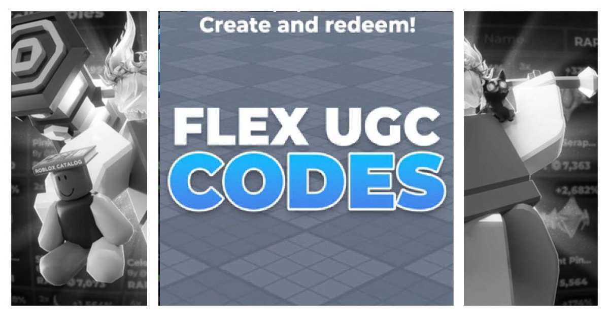 GameForceRoblox's tweet image. Flex UGC Codes (August 2025) – New Codes! buff.ly/VcUZFBh  |  a social marketplace where players showcase and earn UGC items.  

Roblox Code Index: buff.ly/hzvkZZF
#FlexUGC #RobloxUGC #RobloxFlex #ClickForUGC #Roblox