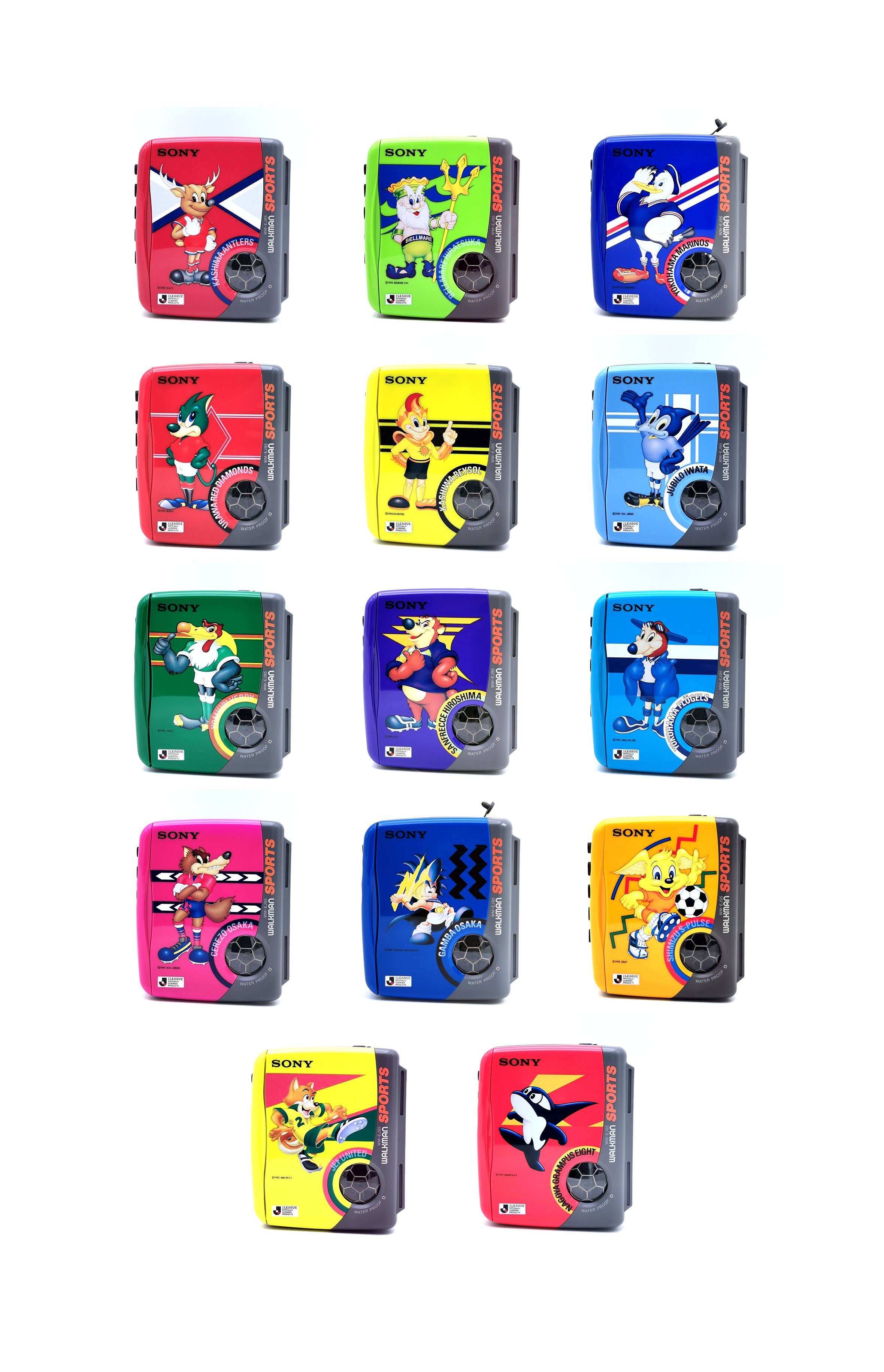 SONY　Jリーグ鹿島アントラーズ　WM-EJ95 WALKMAN Sony WM-EJ95 ▷ Walkman.land
