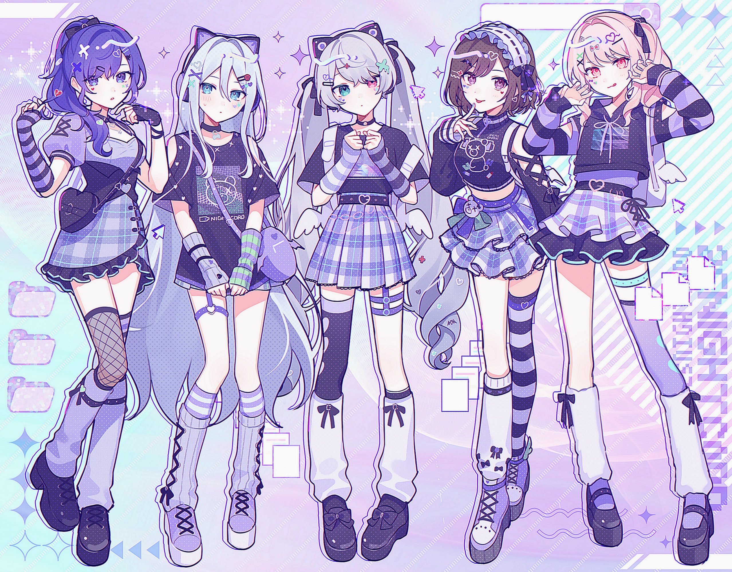 【11月受付分⑥】手描きイラスト　ファンアート 五等分の花嫁(おまけ付) ファンアート 手書きイラスト A4サイズ