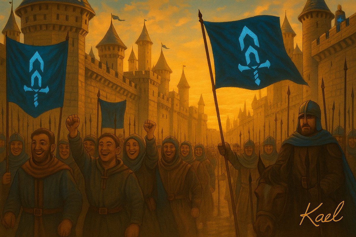 DRKNTOKEN's tweet image. 🔥⚔️
The kingdoms march under one name: DRKN.
What’s coming will shake the entire crypto market. 🚀
#DRKN #DRKNArmy #CryptoRevolution #NFTCommunity