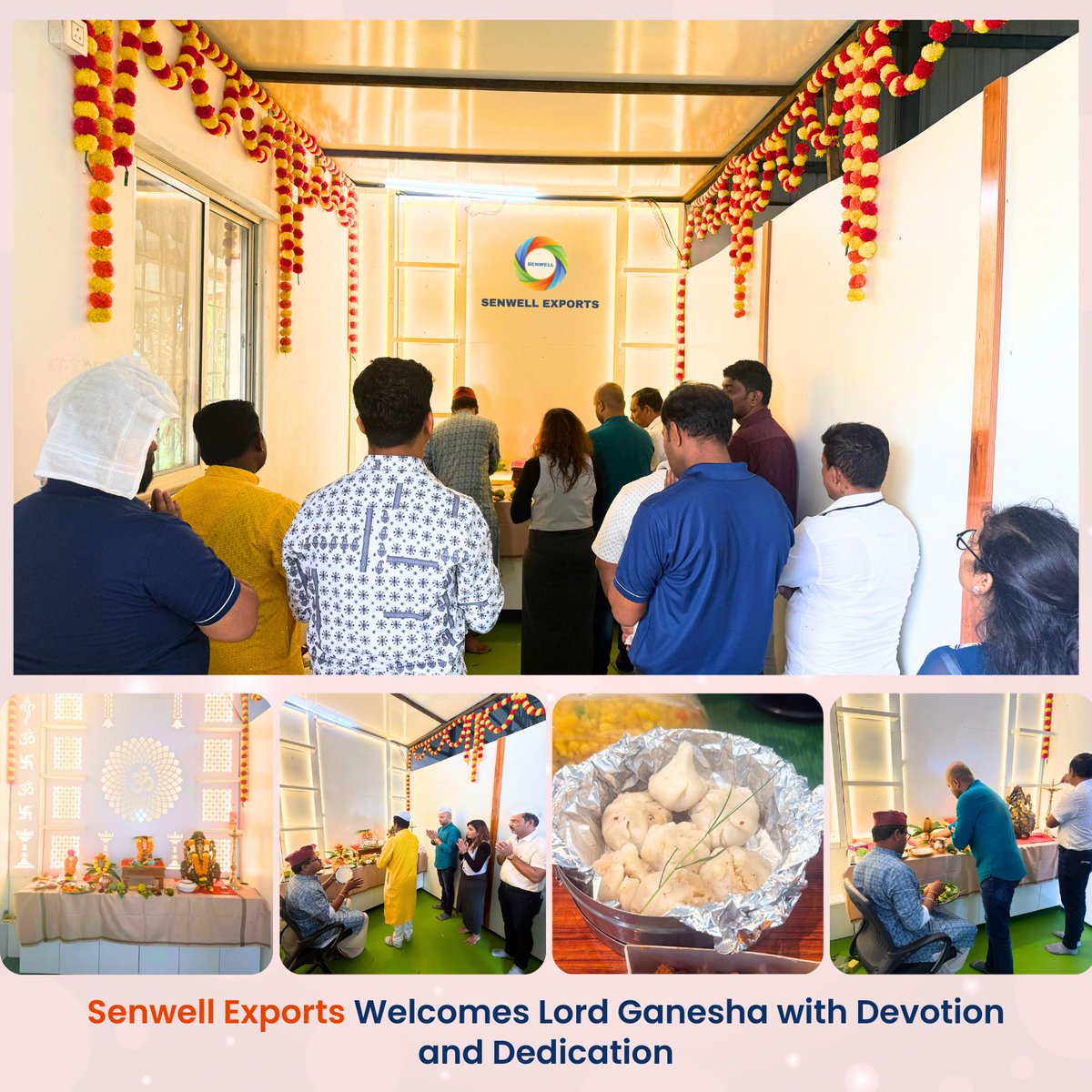 SenwellPune's tweet photo. This Ganesh Chaturthi, We Honor the Indian Army’s Successful Operation Sindoor.

.
.
.
#GaneshChaturthi2025 #HappyGaneshChaturthi #GanpatiBappaMorya #FestiveVibes  #OperationSindoor #SaluteToIndianArmy #PrideOfIndia #NationFirst #FaithAndStrength https://t.co/DCkbz2fw3X