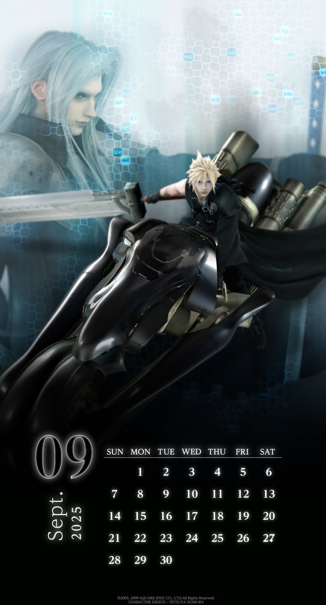今回のPC・スマホ用壁紙カレンダーは、 今月で周年をむかえる #FF7AC