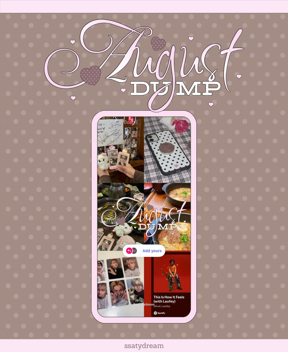 ssatydream's tweet photo. pls kindly RT♡
August dump❤️ [IG story template]
💌 : https://t.co/fjh16ecGXz

#แจกpng https://t.co/yoGi5Y6AYn