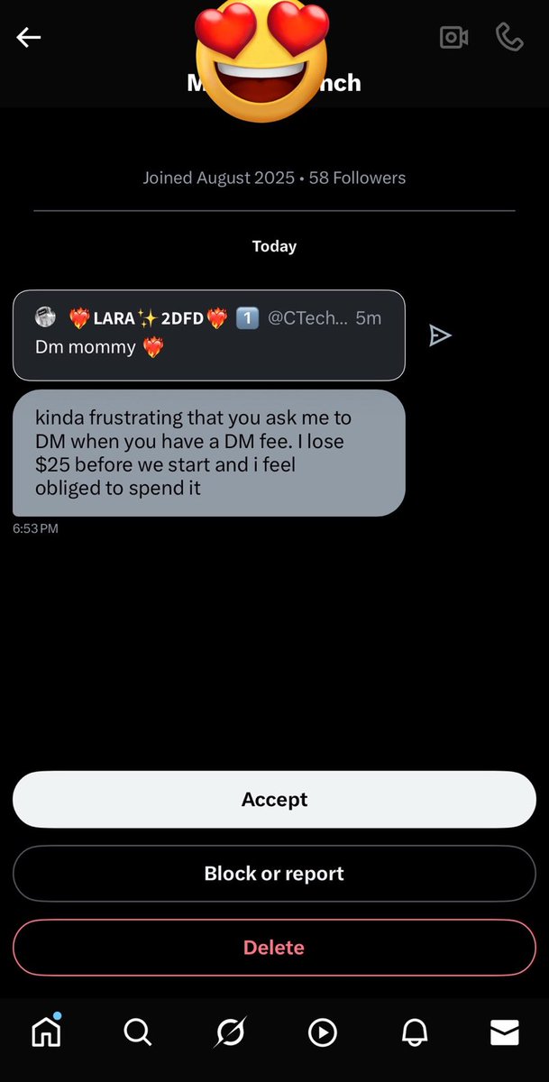 @mommy_015 deserve more slut $end before you Dm or you will be ignore by me 😒❤️‍🔥😵‍💫