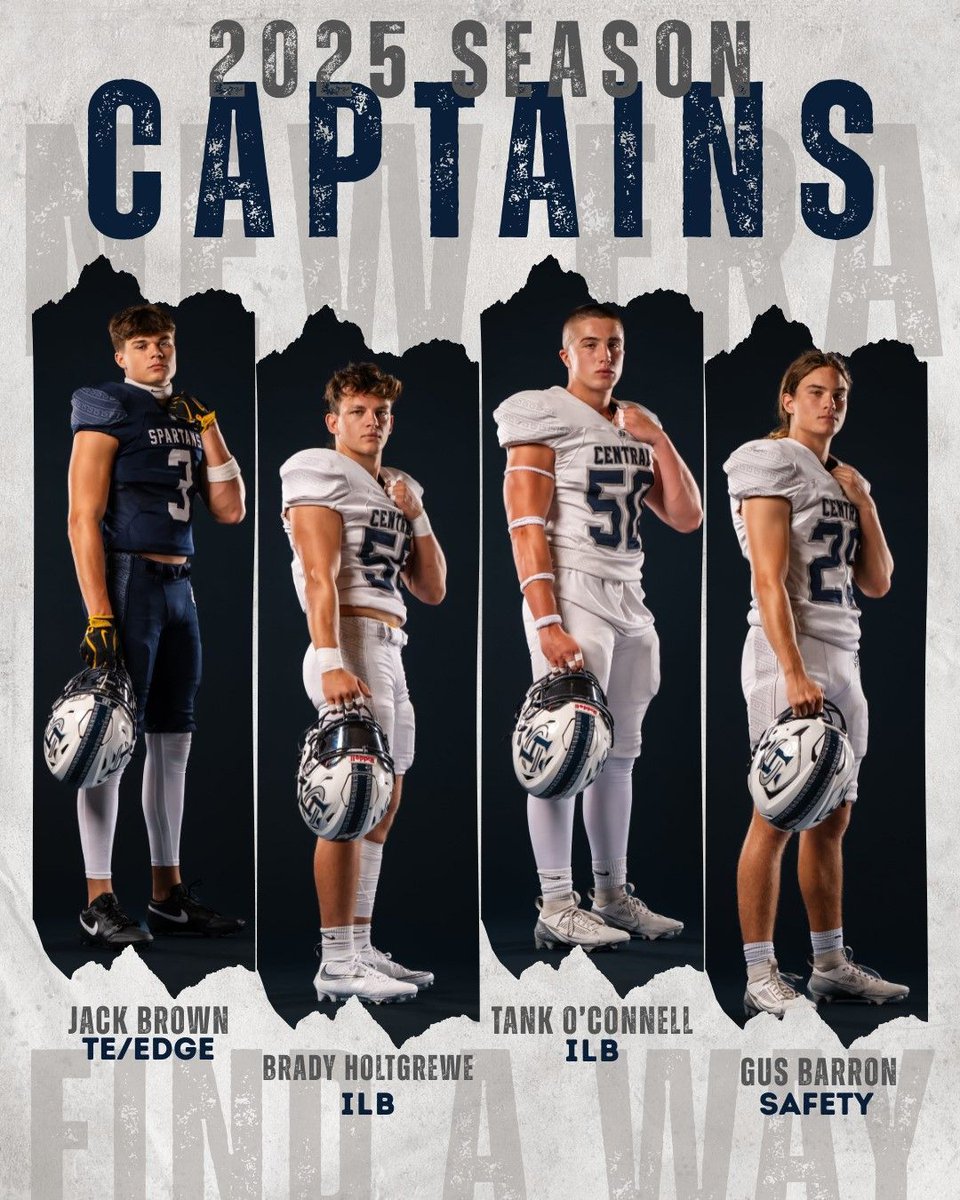🚨 2025 FHC FOOTBALL CAPTAINS 🚨

Selected by their peers. Trusted to lead by example. Committed to living out our Core Values. The NEW ERA of FHC Football will be forged under their leadership. So proud of you, men. We love you! 

#FindAWay | #NewERA