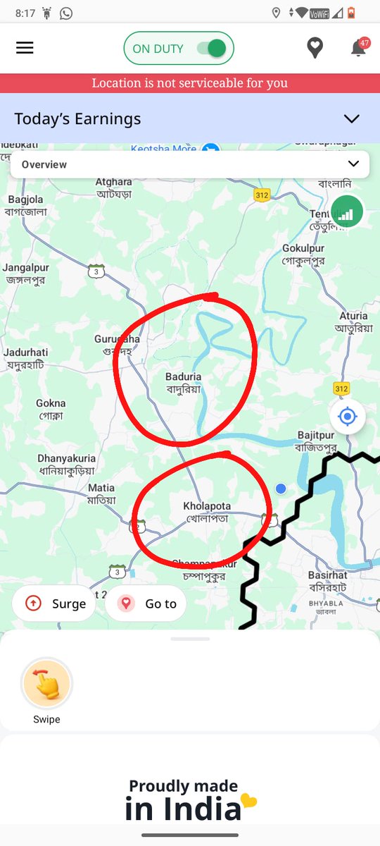 debman786's tweet photo. @rapidobikeapp Kindly add Kholapota and Baduria Town for getting more orders... As a captain, I'm suggesting https://t.co/iHeoIjvoq7