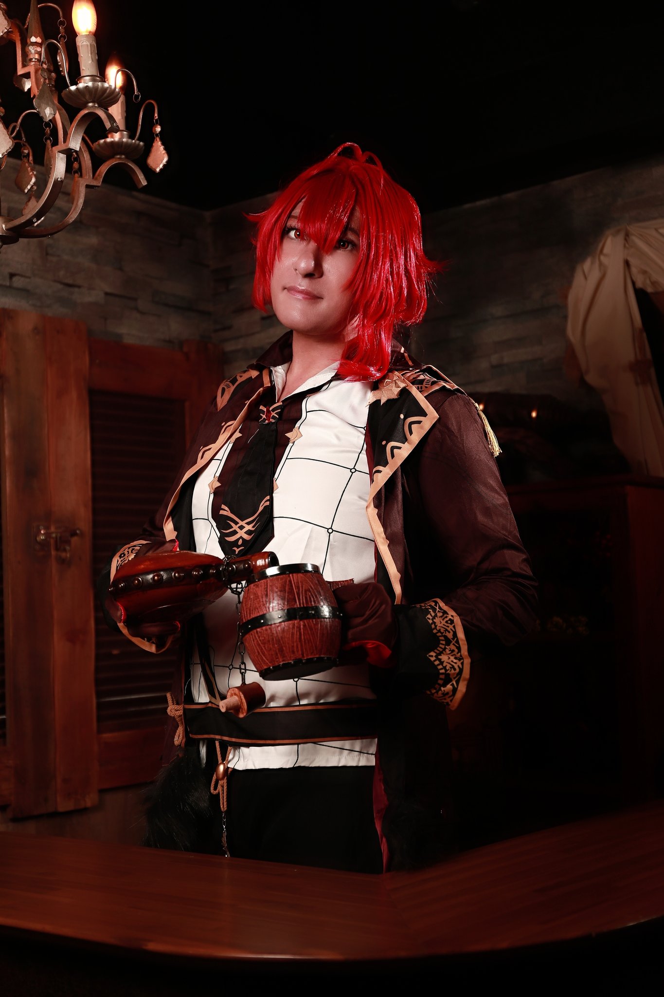 ディルック コスプレ Amazon.co.jp: 原神 げんしん コスプレ 衣装 ディルック