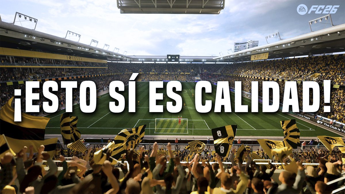 📹 Nuevo video 💣

🏟️ Al fin tenemos una buena noticia para FC 26! 

🪐 Esperemos se alineen los planetas y lleguen más🙏

▶️ youtube.com/watch?v=qtMd21…
▶️ youtube.com/watch?v=qtMd21…
▶️ youtube.com/watch?v=qtMd21…