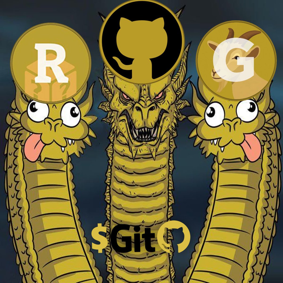 All these new tokens are just spark memes

The only real G is $Git Coin  
Because remember: GitHub is the house.
And from this house came Random Coin and Goat Coin…
But Git Coin? That’s the father of them all.

Stay loyal to the OG.