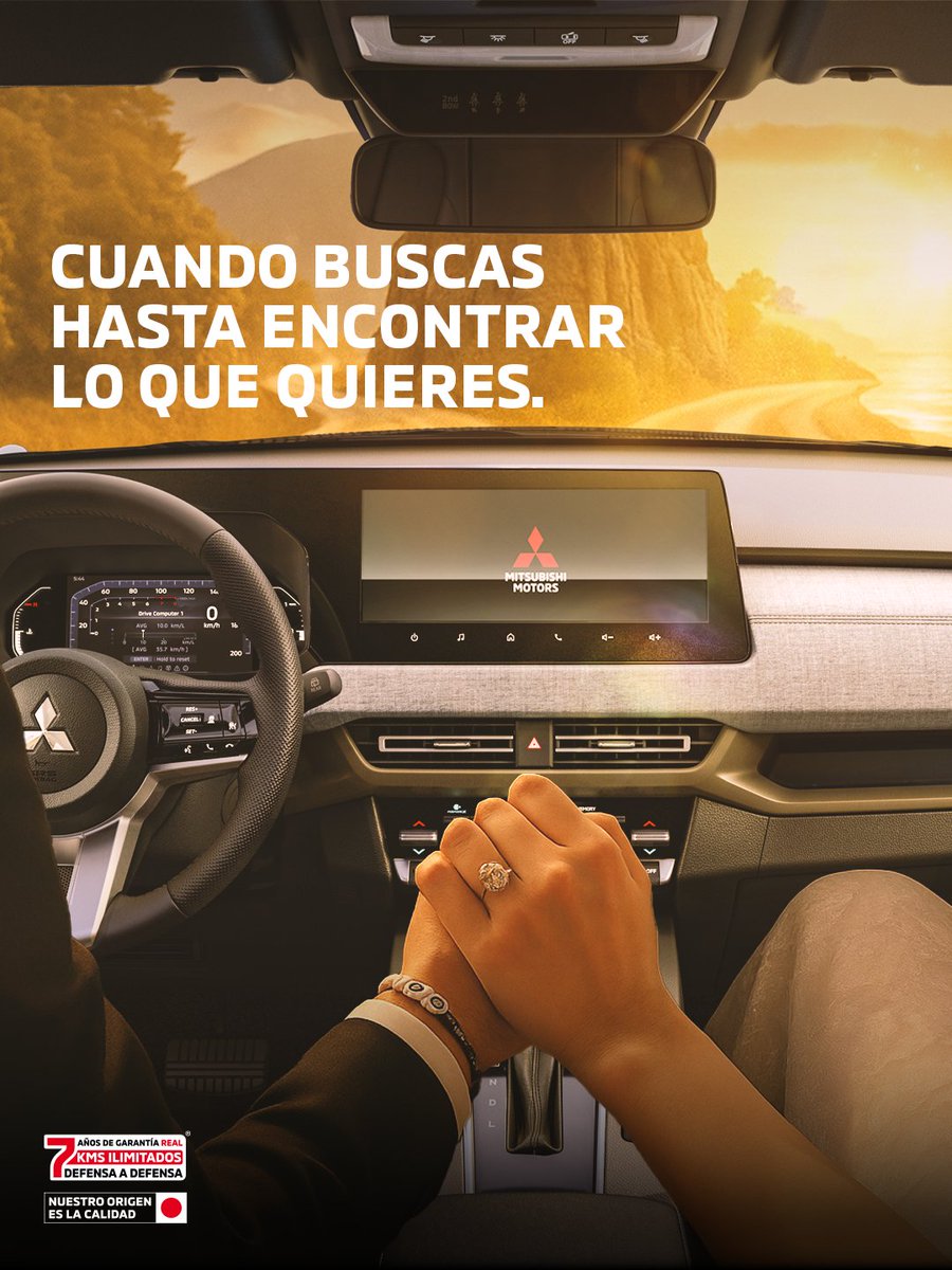 De una historia de amor a un nuevo comienzo, eso que buscas está en un #Mitsubishi  💍🚗  BabyJustSaidYes