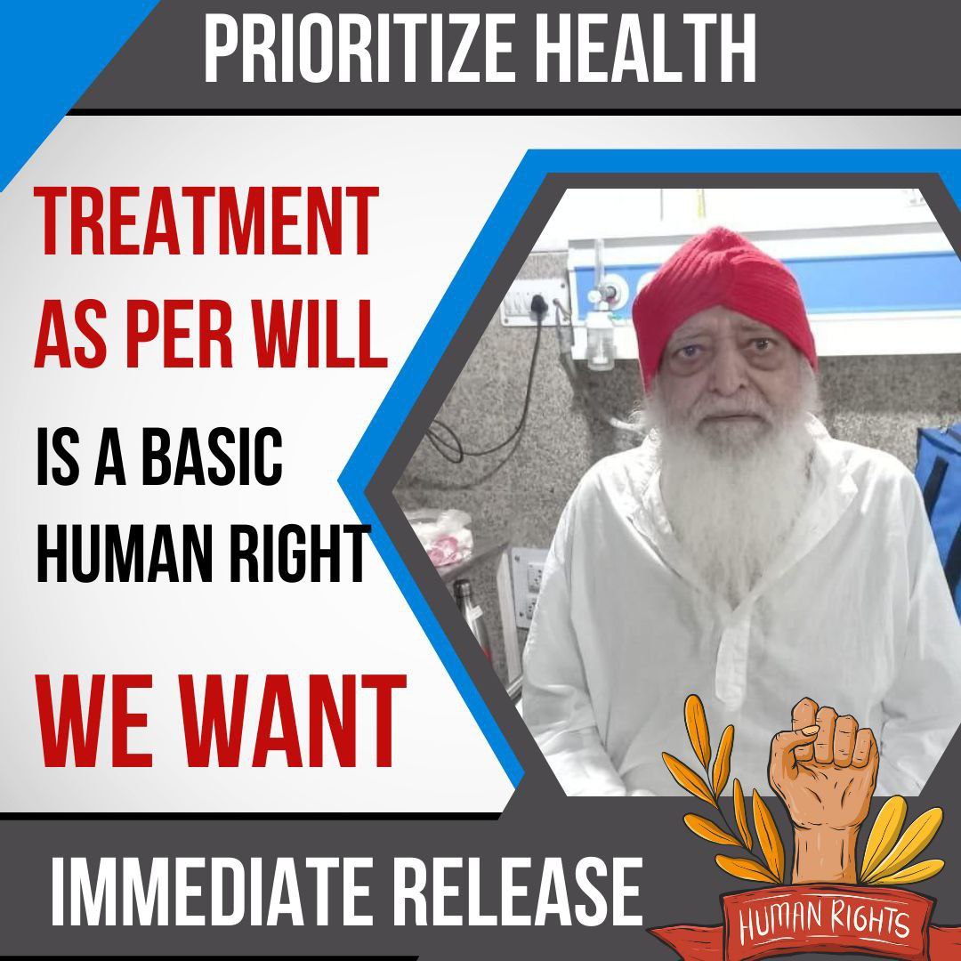 A Tandel (@ankitctandel) on Twitter photo <a href="/jagohindustani_/">जागो हिन्दुस्तानी</a> Suffering of an Innocent Sant with Critical Health is not hidden; it is a global Human Rights Violation that demands #JusticeForBapuji now.
Every voice counts when an Innocent Sant is in Critical Health & suffers a Human Rights Violation, bcz silence delays #JusticeForBapuji. <a href="/jagohindustani_/">जागो हिन्दुस्तानी</a> Suffering of an Innocent Sant with Critical Health is not hidden; it is a global Human Rights Violation that demands #JusticeForBapuji now.
Every voice counts when an Innocent Sant is in Critical Health & suffers a Human Rights Violation, bcz silence delays #JusticeForBapuji.
