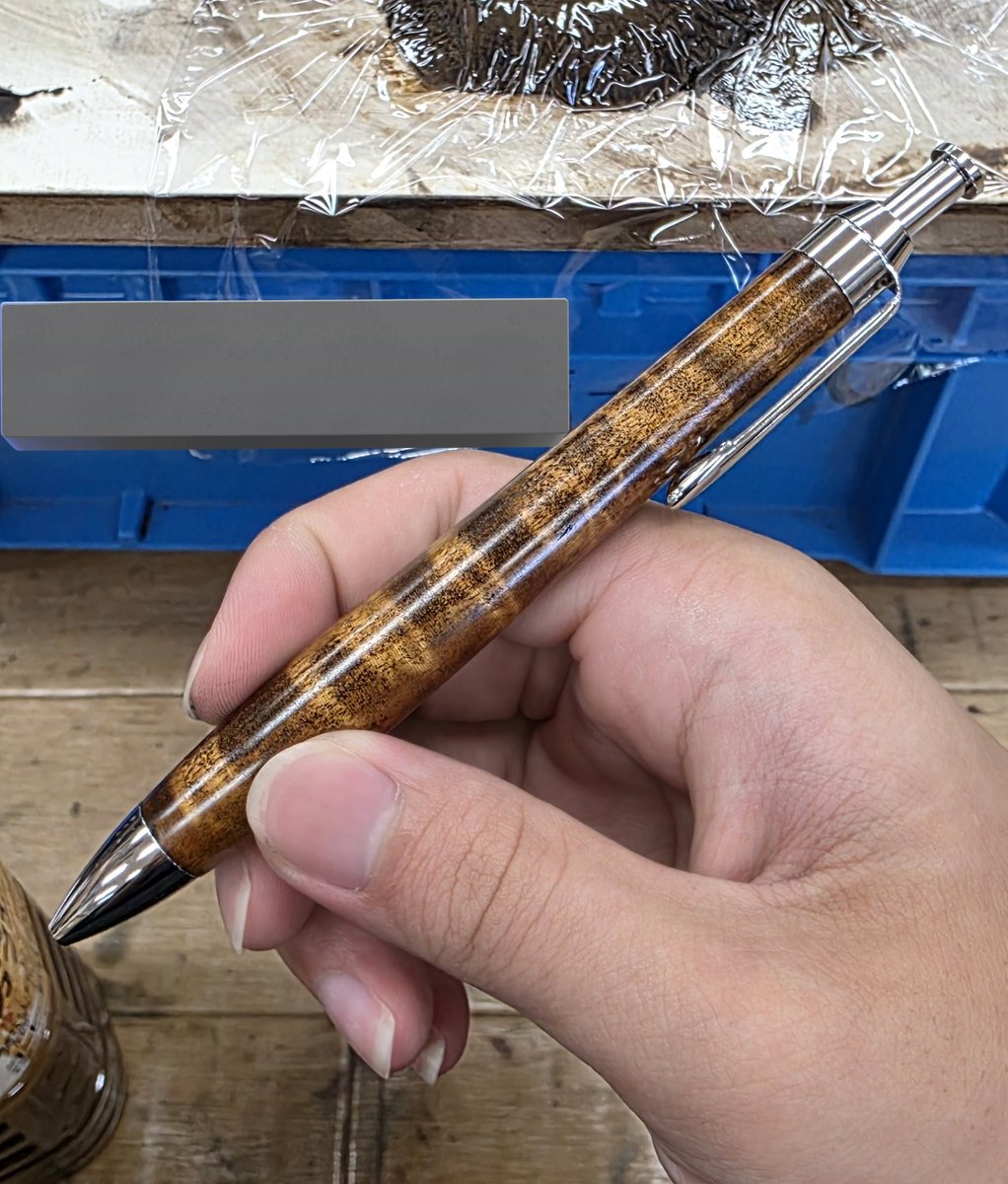 栃(杢)　漆塗り