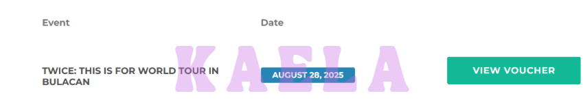 TICKETS SECURED!! MY ONCE HEART IS SO SO HAPPY RN OMG 😭😭😭

SEE YOU IN OCTOBER, <a href="/JYPETWICE/">TWICE</a>!!💜✨