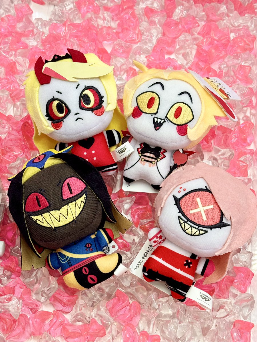 し*○様 38個ハズビン・ホテルへようこそ ぬいぐるみVol.4 プライズ入荷情報】 『ハズビン・ホテルへようこそ ぬいぐるみvol.4