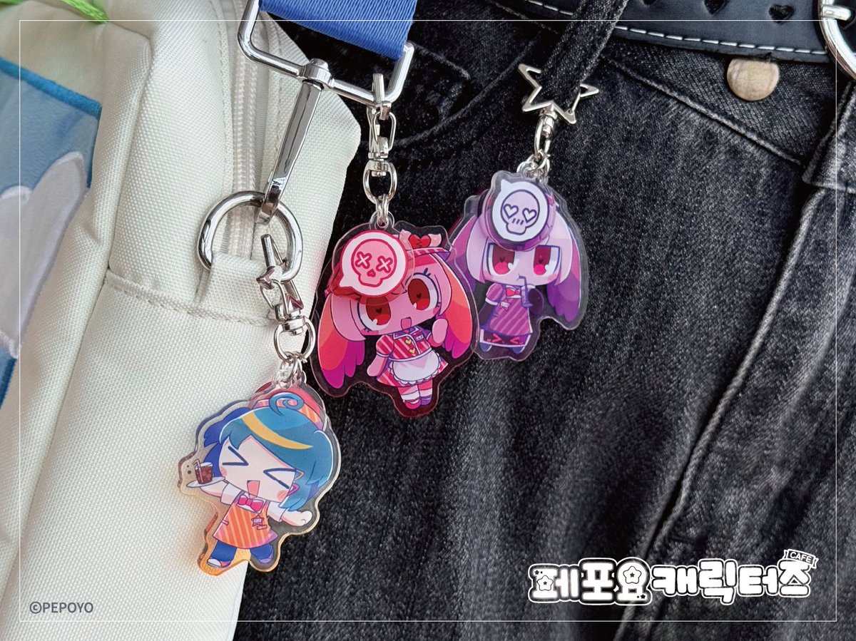 ⊹˚₊‧₊˚✩₊˚⊹‧₊˚ ♡ ˚₊⊹‧₊˚✩˚₊⊹
「페포요 캐릭터즈 × 일러스타 카페」
ㅤㅤㅤ콜라보레이션 굿즈 소개 ⑤
ㅤㅤㅤㅤㅤㅤ아크릴 키링
⊹˚₊‧₊˚✩₊˚⊹‧₊˚ ♡ ˚₊⊹‧₊˚✩˚₊⊹

・ 일시 : 2025. 8. 22 (금) - 9. 12 (금)
・ 장소 : #일러스타카페 신촌점

#페포요 #일러스타