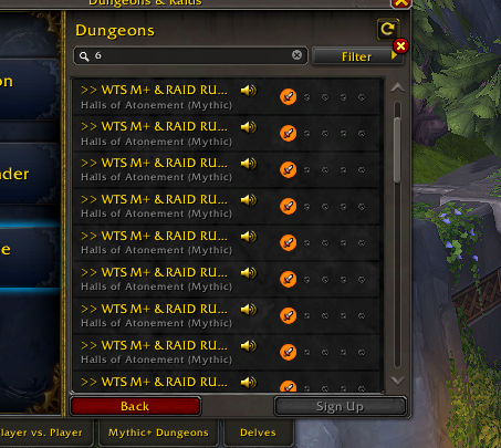 Mokz1204's tweet photo. @BlizzardCS @Warcraft   I report this crap every single day, please do something. https://t.co/dsnJWunFYs