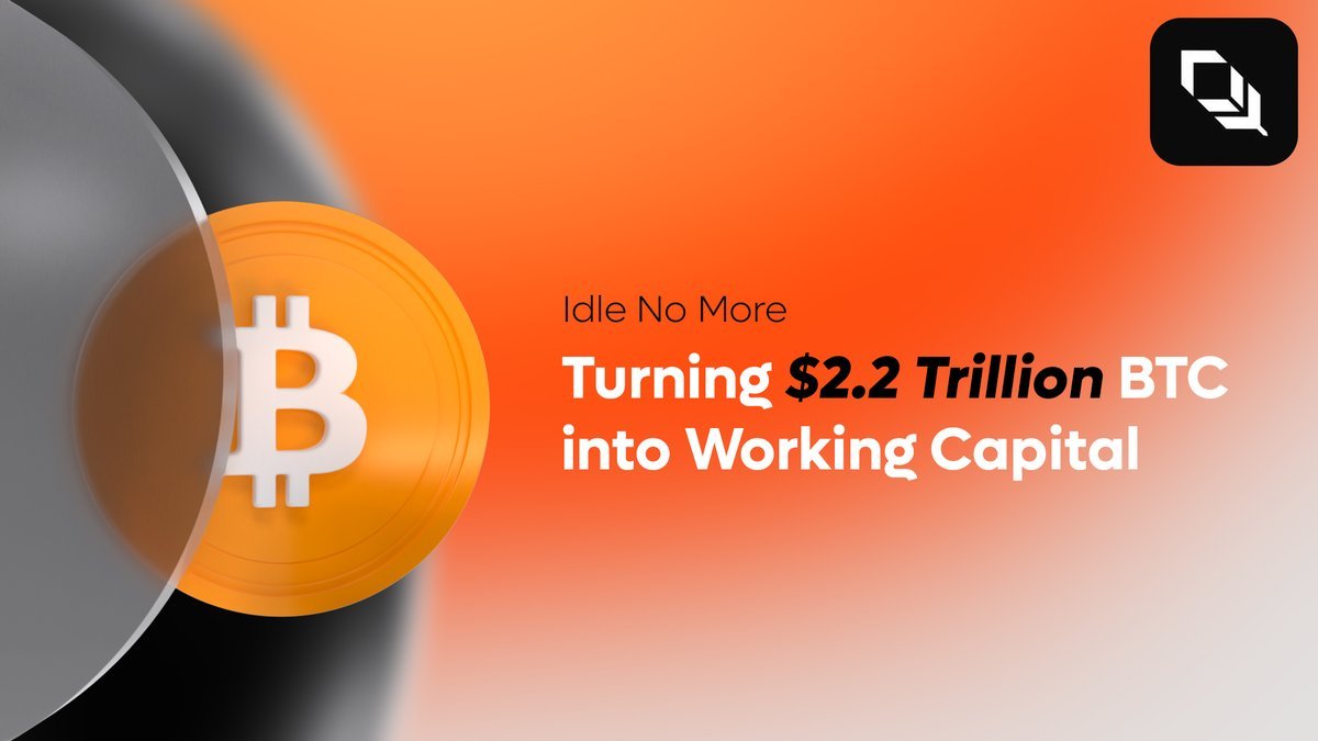 🚩【Plume 将激活2.2万亿美元比特币闲置资本，推出机构级现实世界比特币平台】

将 2.2 万亿美元的 BTC 转化为营运资金，
欢迎来到 “Real-World Bitcoin”🪶

比特币是全球最有价值的数字资产，
市值 $2.2 万亿美元。
但同时，它也是全球 最被低效利用的资产。
十年来，BTC