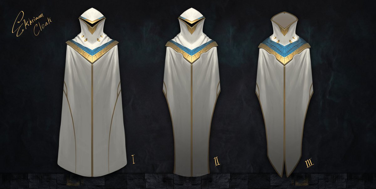 siJ200's tweet photo. Ekhriaan Cloaks
The traditional cloak of Ekhria, crafted to shield its wearer from the merciless desert heat while preserving their privacy.✨️

#dnd #dungeonsanddragons #dndhomebrew #ttrpg #ttrpgcommunity #tabletoprpg #fantasyart #conceptart #worldbuilding #illustration #art https://t.co/OZzg9wI9eA