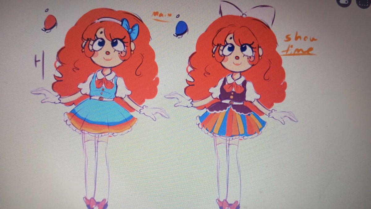 luviibunnie's tweet image. My puppet girl ( ꈍ꒳ꈍ)
Dolly. 
Concept #5 

&amp;gt; #puppetoc #originalcharacter #marionet #puppets #oc