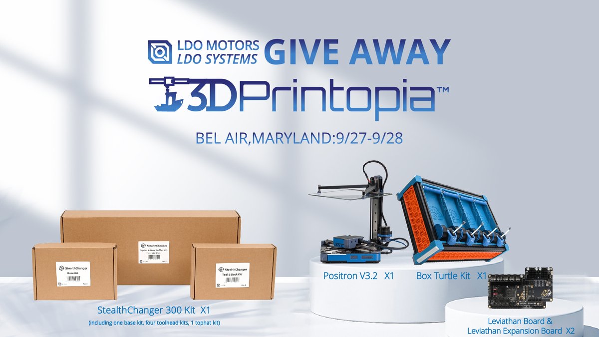 ldomotors (@ldomotors) on Twitter photo We’re excited to meet you at <a href="/3DPrintopia/">3DPrintopia™️- Formerly ERRF</a> next month. To celebrate, we’re hosting a special giveaway. Don’t miss your chance to win the prizes! We’re excited to meet you at <a href="/3DPrintopia/">3DPrintopia™️- Formerly ERRF</a> next month. To celebrate, we’re hosting a special giveaway. Don’t miss your chance to win the prizes!