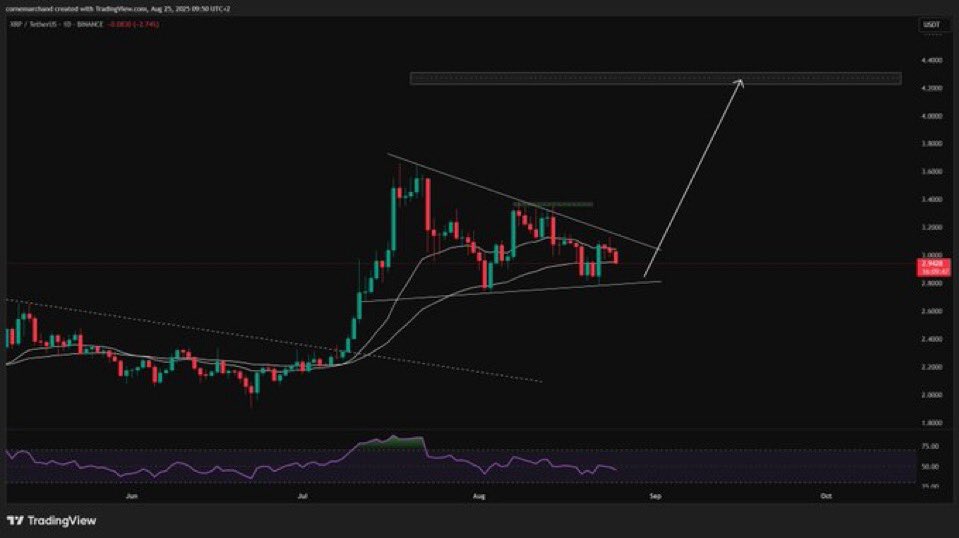 MarchandCone's tweet photo. $XRP #XRP just a matter of time ⏳ https://t.co/8Ae1GXDZ5M