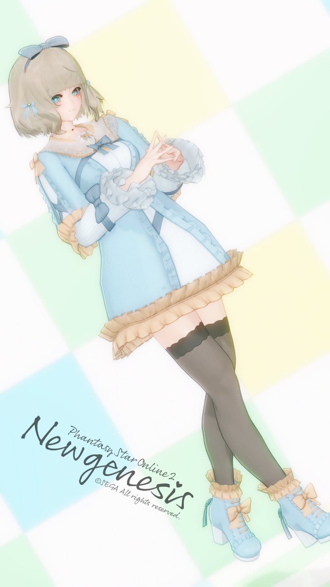 #メンテの日じゃないけどssを貼る
#PSO2NGS_SS
#ma7ロゴ