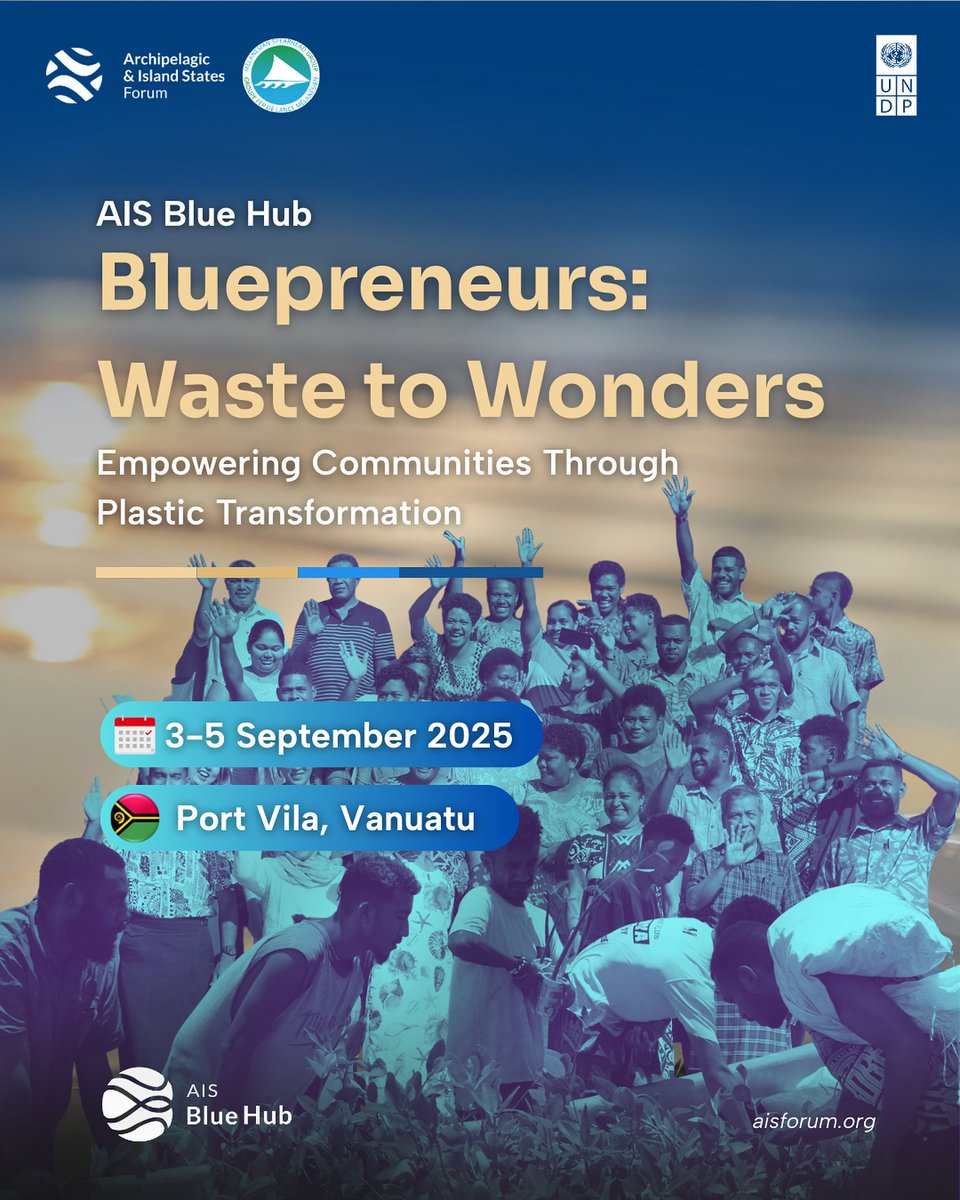 MsgSecretariat's tweet image. An exciting opportunity to learn to change waste into wonders right here in the heart of Port Vila 🇻🇺

#EmpoweringCommunities
#PlasticTransformation
#msg 🇫🇯🇳🇨🇵🇬🇸🇧🇻🇺
#AIScollaboration 
#bluepreneurship
