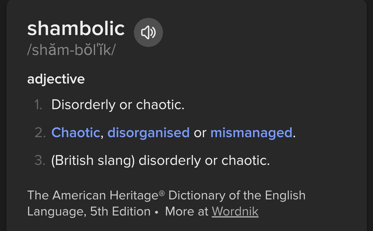 So, okay, uh

The British slang means, like

Exactly what the word normally means?