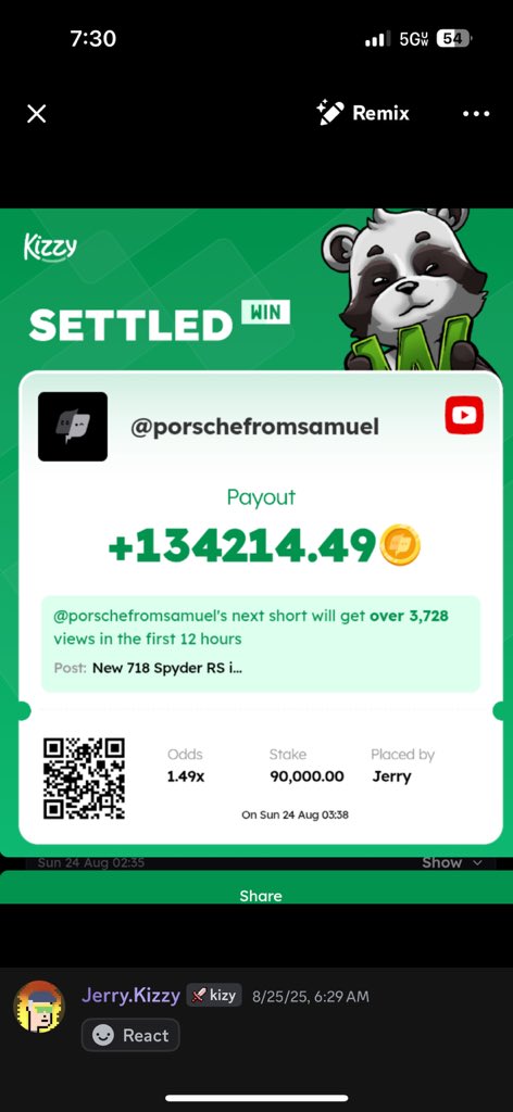 bobaedm's tweet photo. On the Kizzy platform, this guy just turned 90,000 into 134,214! https://t.co/RAuvJCpBHz