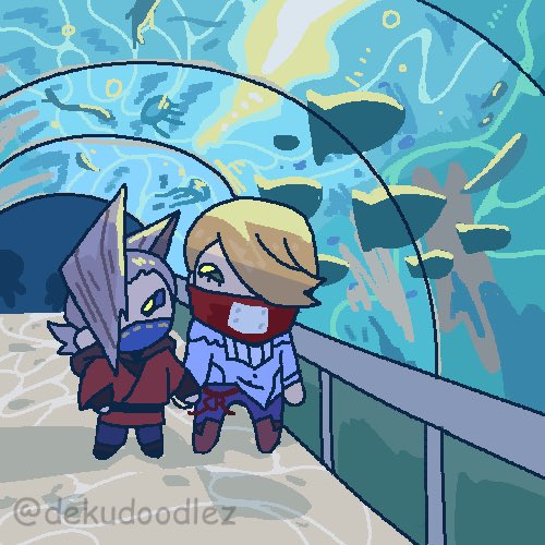 friends of fabric ninjadad denimdad on a best friends friendship date looking at all these cool little critters and creatures in the water swim swim swim buble

thank you ace!!!