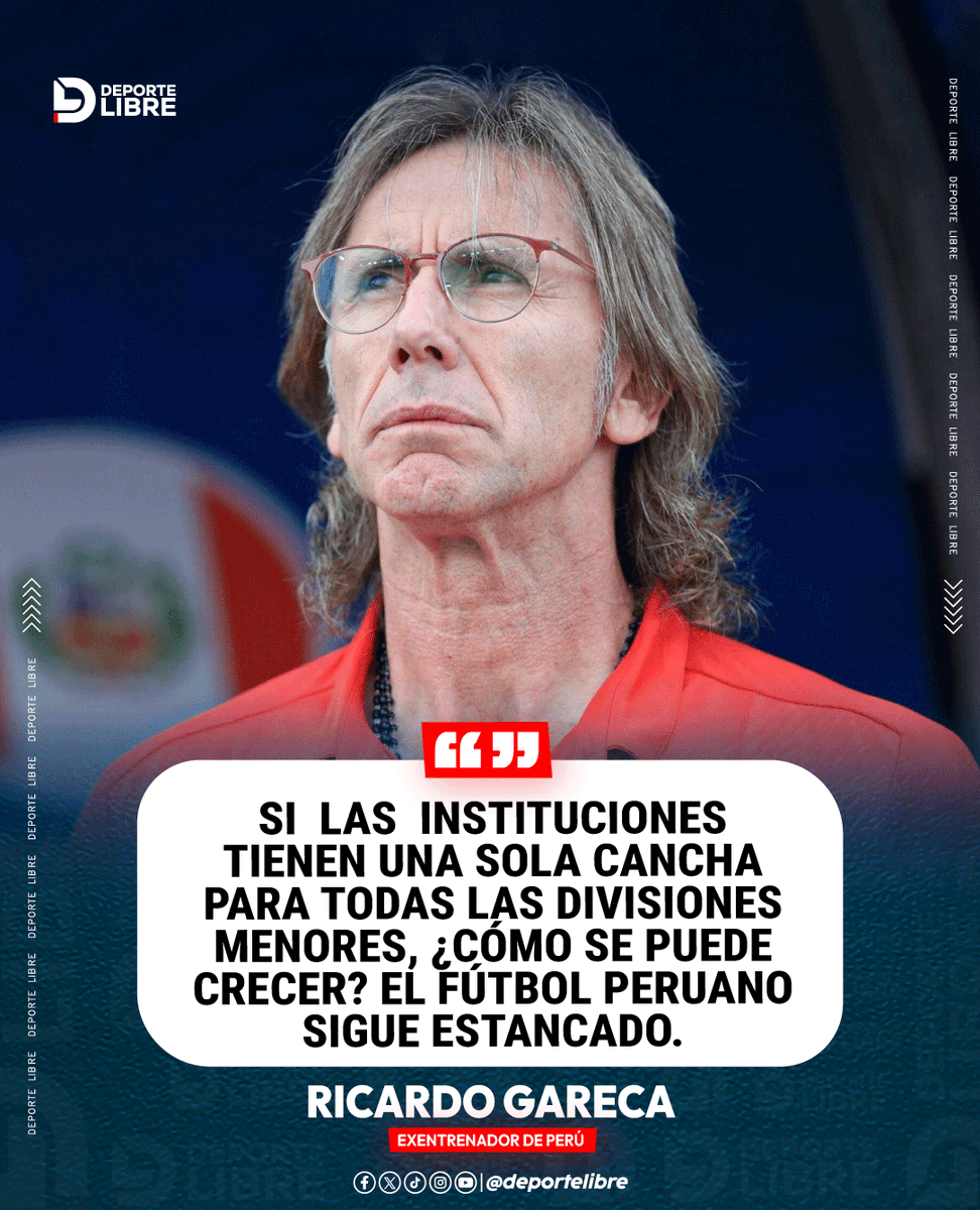 Ricardo Gareca, exentrenador de la selección peruana 🇵🇪, cuestiona la infraestructura del fútbol peruano.

#RicardoGareca #FútbolPeruano #SelecciónPeruana #Liga1 #Perú #FútbolProfesional #Liga1Max #Liga1TeApuesto