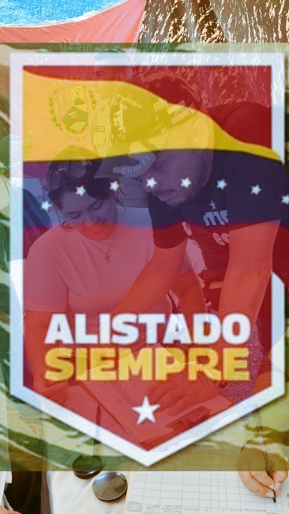 vgtta's tweet image. ¡Con moral revolucionaria y firmeza antiimperialista!
Listo para defender la Patria de Bolívar con lealtad absoluta a nuestro Comandante Chávez.
La Revolución se defiende en la calle y en el corazón.
#YoMeAlistoYoEstoyListo 🇻🇪✨
#AlistadoSiempre