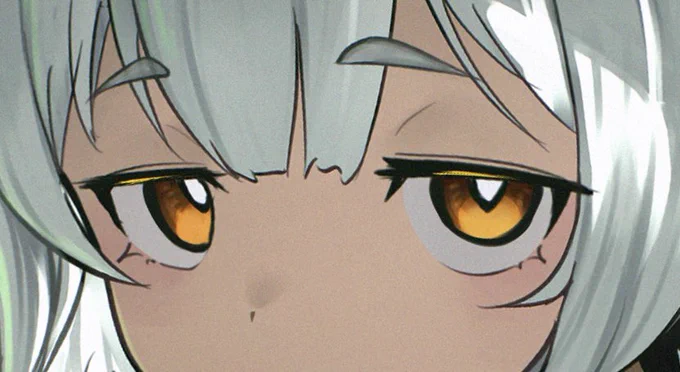 #このタグを見た人は自分の絵の目部分をのせる