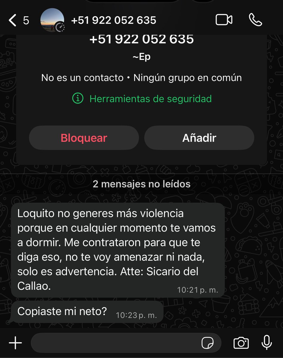 Walo_1901's tweet photo. Jajajaja “sicario del callao”

No le escriban porfa https://t.co/0gZPcfKH0v
