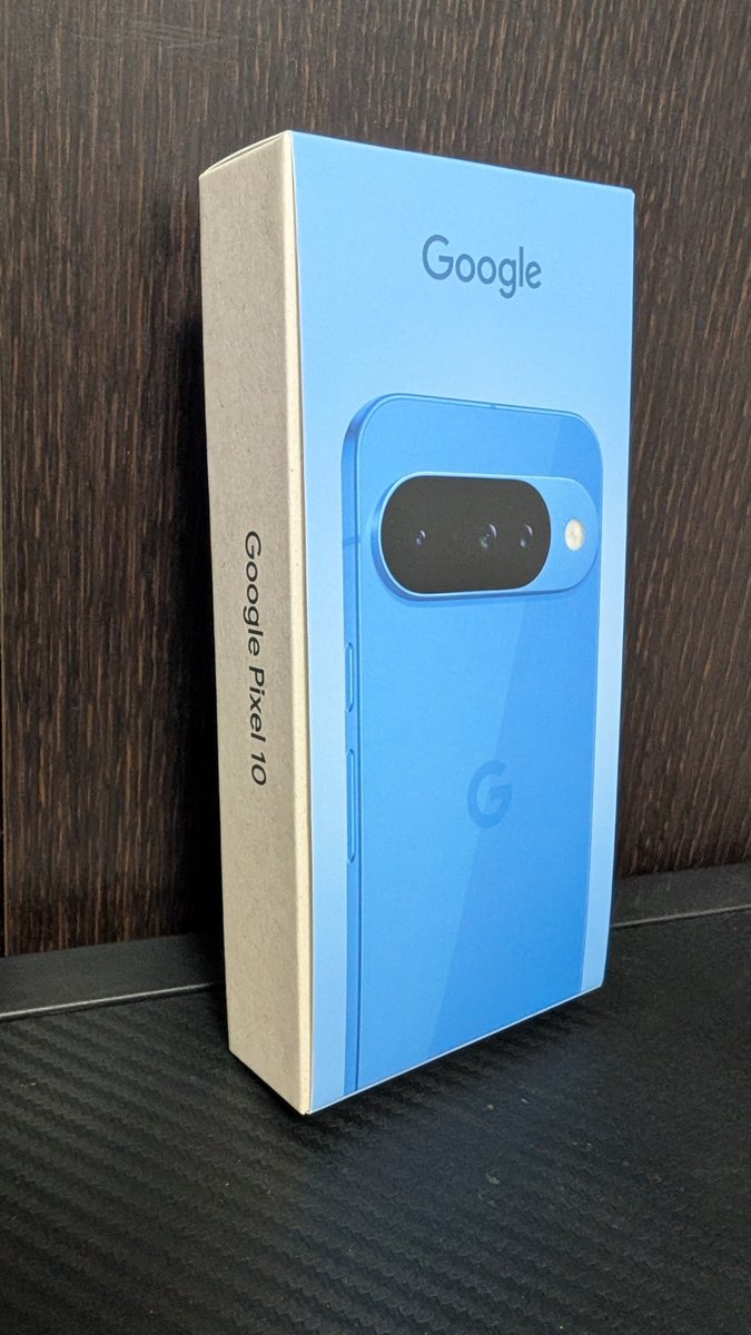 pixel10来た(｀・ω・´)