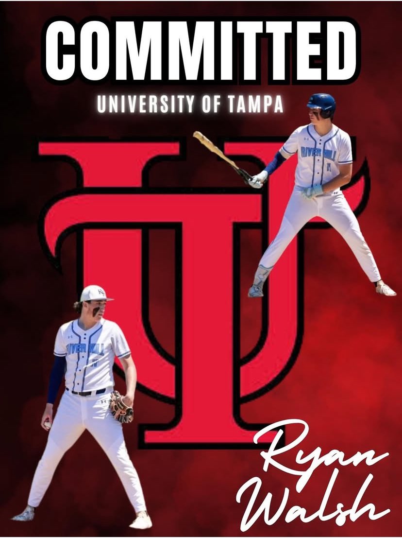 HoCoBsblReport's tweet photo. River Hill 3B/RHP Ryan Walsh commits to D2 powerhouse University of Tampa… https://t.co/ZO7C4kvPNH